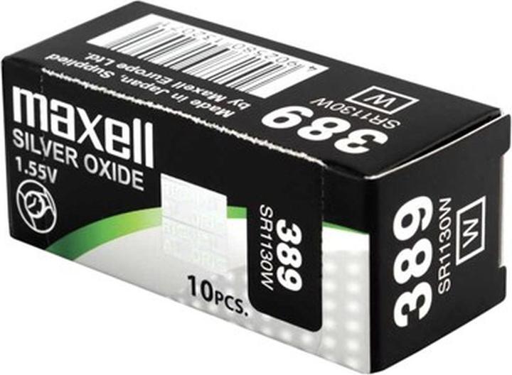 Actual product image Maxell SIlver Oxide SR1130W (10 pcs., 79 mAh)