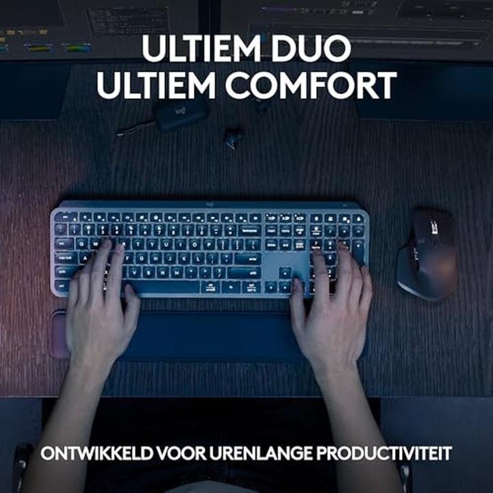 Actual product image Logitech MX Keys S Combo (Eng. Int., Wireless)