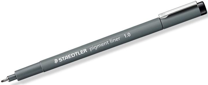 Actual product image Staedtler Fineliner Pigment liner 308 Line width: 1 mm Ink colour: black (Black, 1 x)