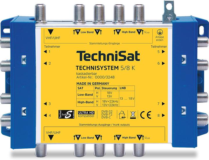 Actual product image TechniSat TechniSystem 5/8 K (Multi switch)