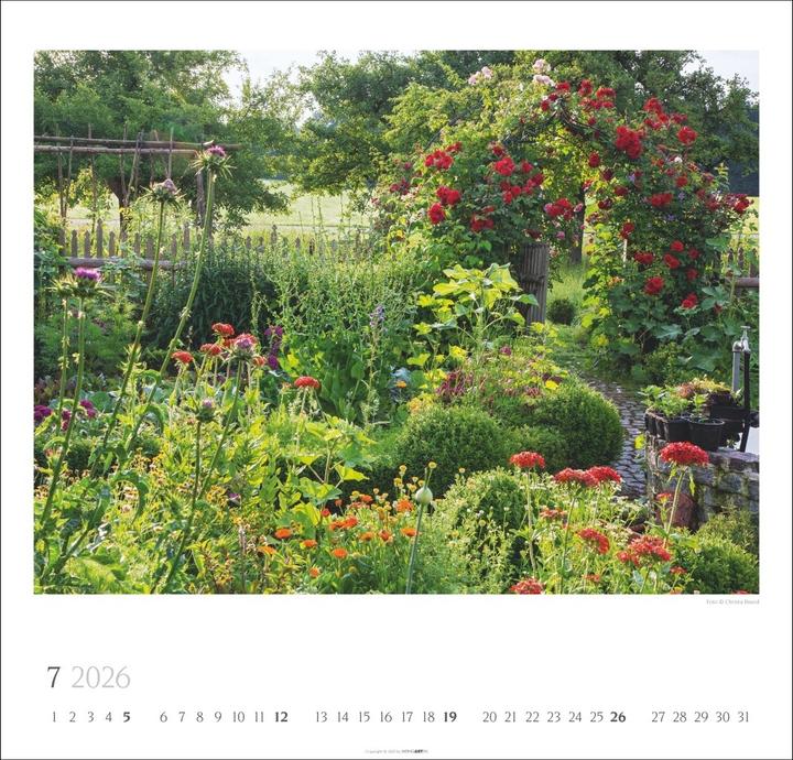Actual product image Bauerngärten Kalender 2026 (48 x 46 cm)