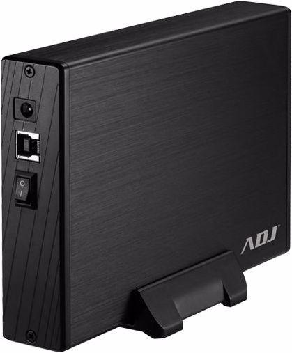 ADJ BOX 3.5" SATA TO USB 3.0 MAX 8TB BK AH612 BOX SLIM CASE ALLUMINIO (3.5")