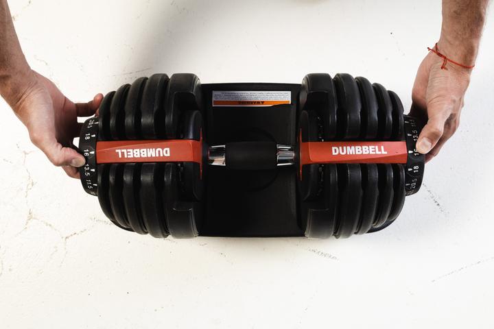 Actual product image Swip Adjustable Dumbbells (1 x 2.5 kg - 24 kg)