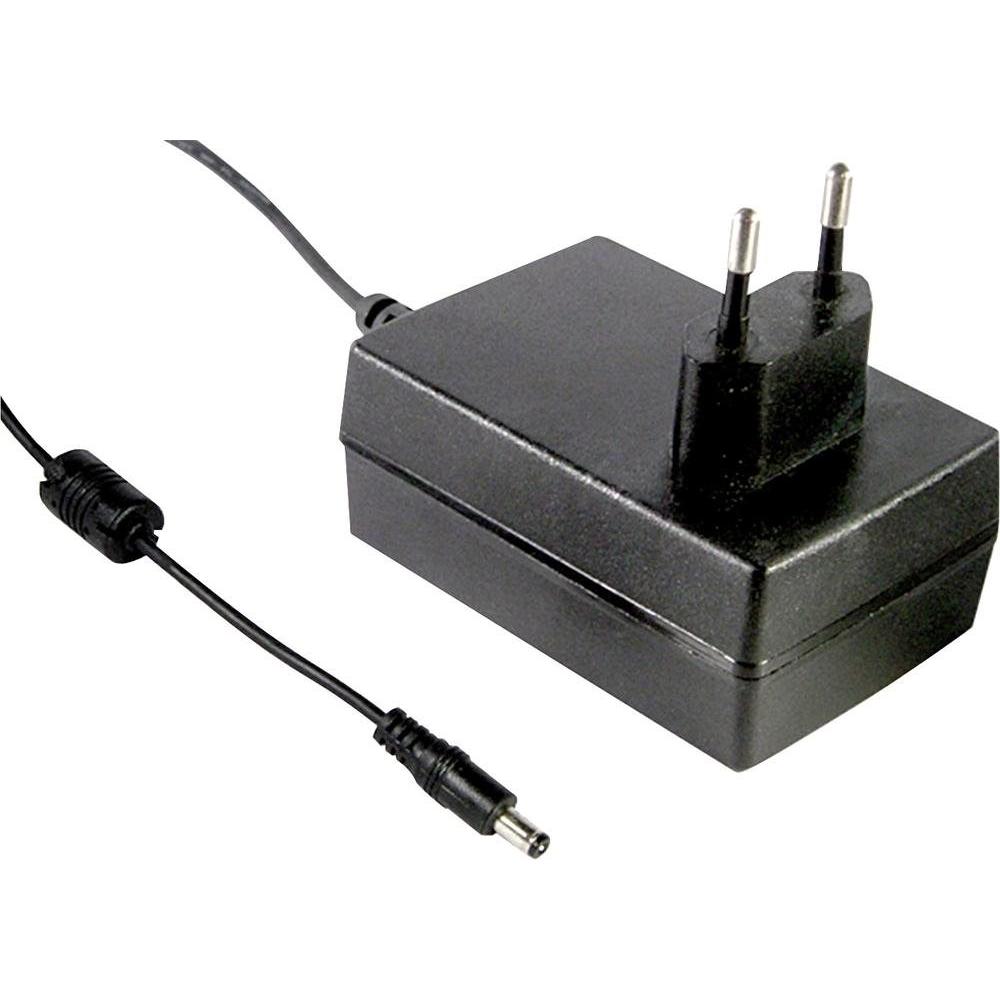 MeanWell Steckernetzteil, Festspannung GST25E28-P1J 28 V/DC 25 W, Universalladegerät
