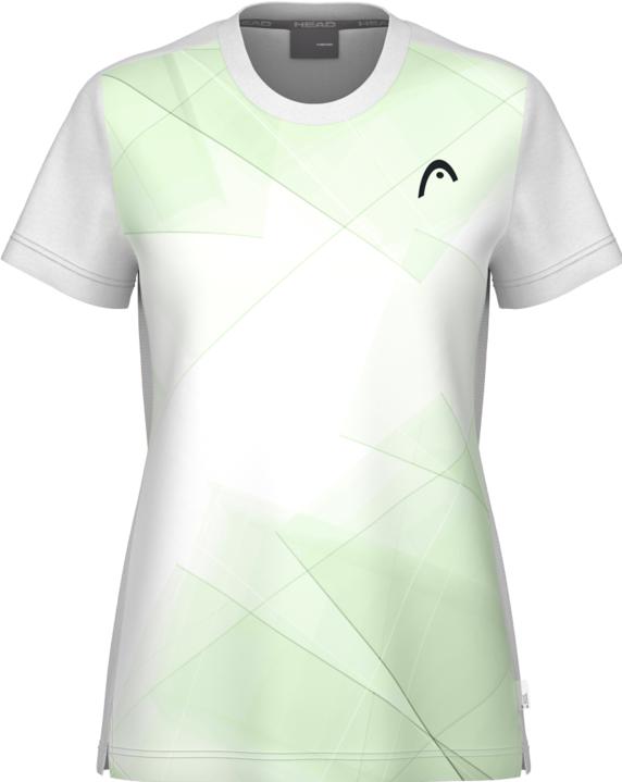 Actual product image Head Tie-Break T-Shirt Print Vision/Celery Green Girl (128)