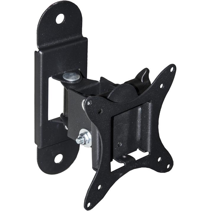 Link STAFFA TV/MONITOR 13"/37" VESA BK MAX25KG/100*100/ROTA90/INCLI15 (Wand, 13"), TV Wandhalterung, Schwarz