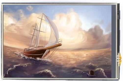 Actual product image WaveShare 4inch TFT Touch Screen Shield for Arduino