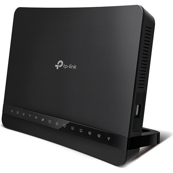 TP-Link ROUTER AC1600 GIGABIT DUAL BAND 5PG IGABTI 1USB2.0, Router, Schwarz