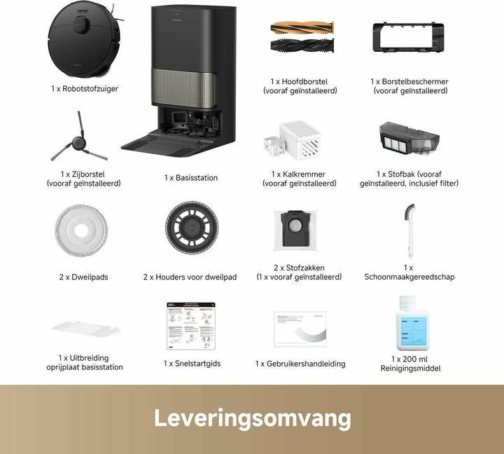 Actual product image Dreame L40s Pro Ultra (19000 Pa, Wiping pads (rotating))