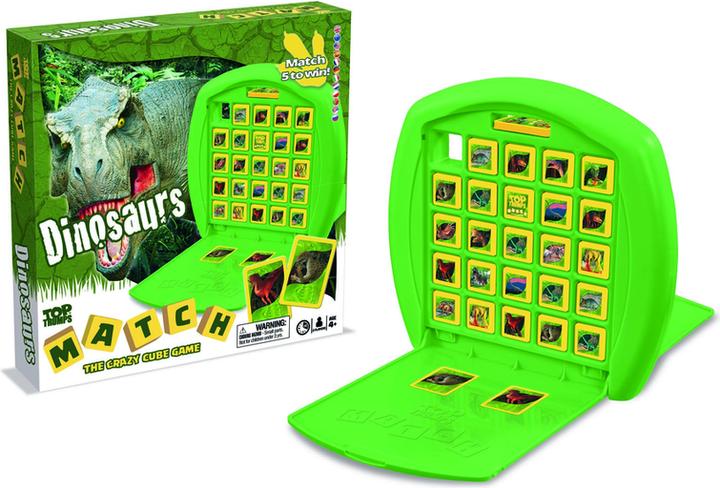 Actual product image Winning Moves 35804 TOP TRUMPS MATCH - DINOSAURI (2 Players)