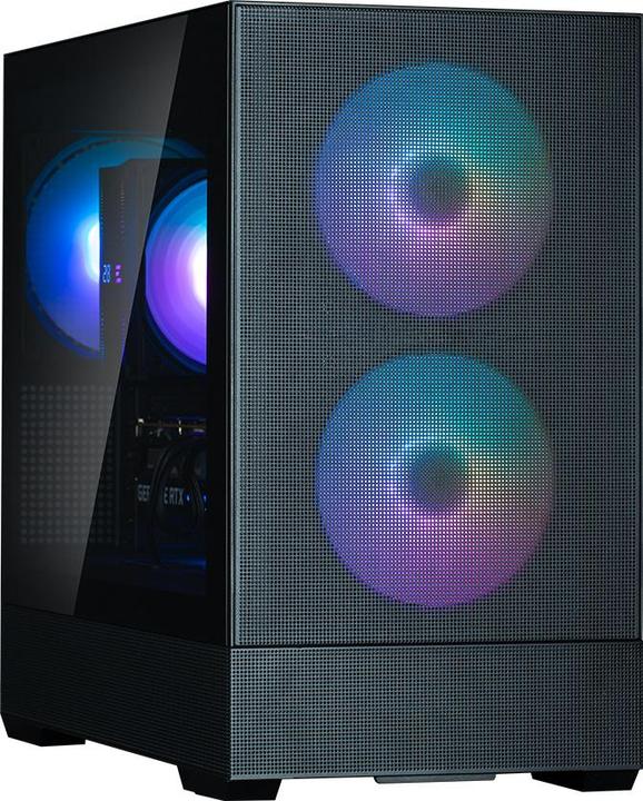 Actual product image Zalman P30 AIR Black, ARGB Fan x3 (Mini-ITX, mATX)