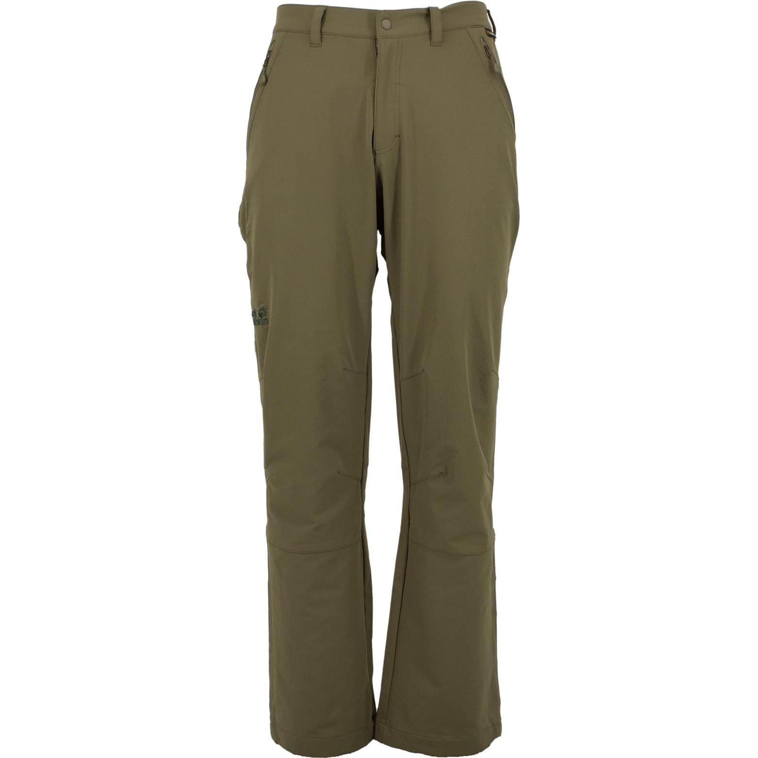 Thumbnail - Jack Wolfskin, Herren, Outdoorhose, Feelgood Softshell Pant Essentials 5008211-5033 (50), Grün, 50