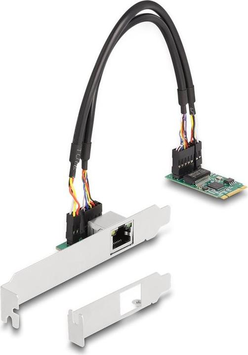 Produktbild Delock Konverter M.2 Key B+M 1 x RJ45 2,5 Gigabit LAN