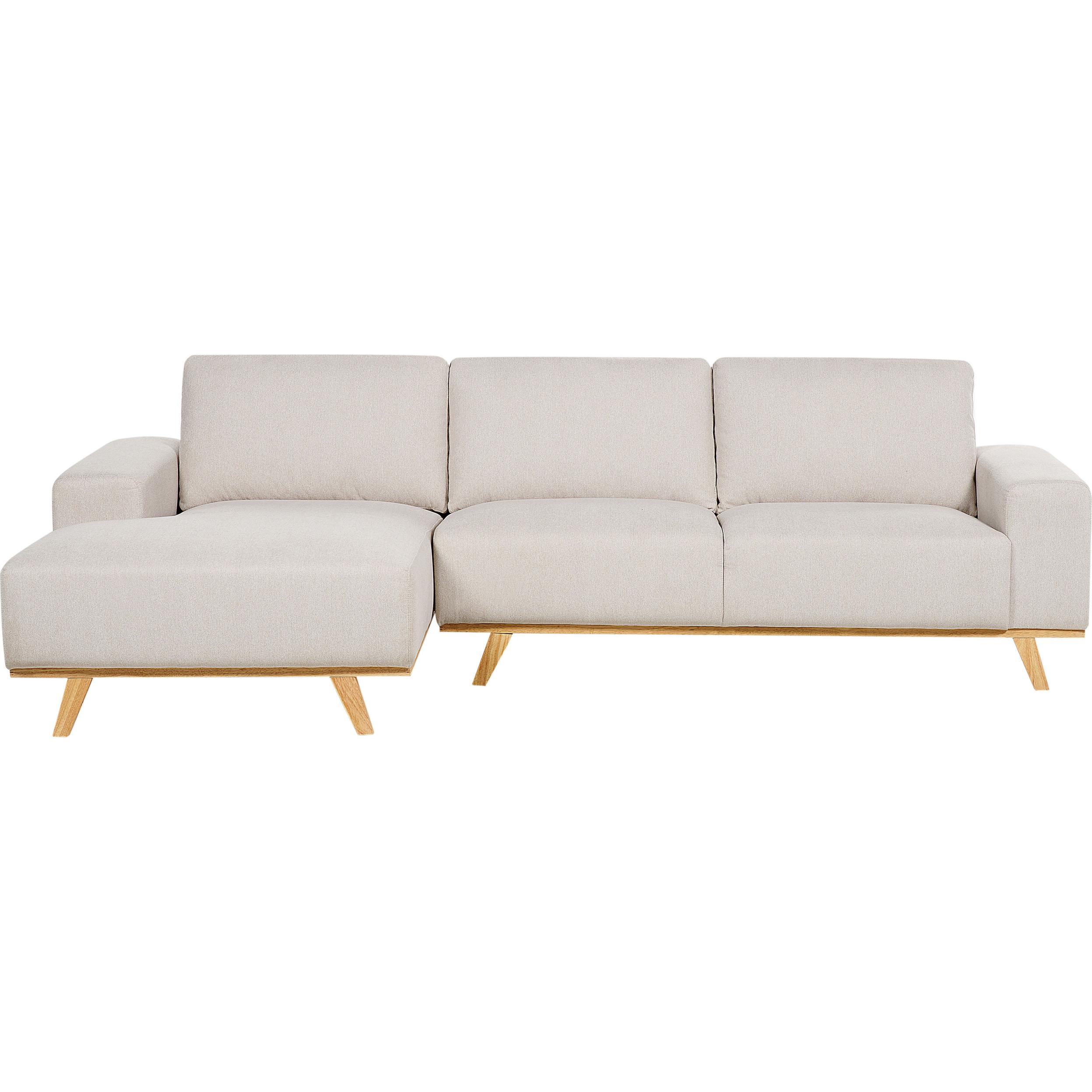 Beliani, Sofa, Nora (Ecksofa)