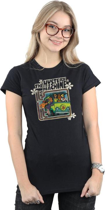 Image du produit Scooby Doo T-shirt en coton Femmes/Ladies The Mystery Machine (XXL)