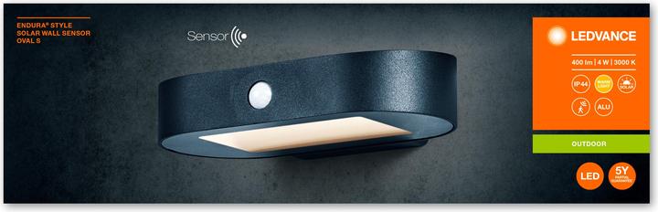 Actual product image Ledvance Endura Style Solar (400 lm, IP44)
