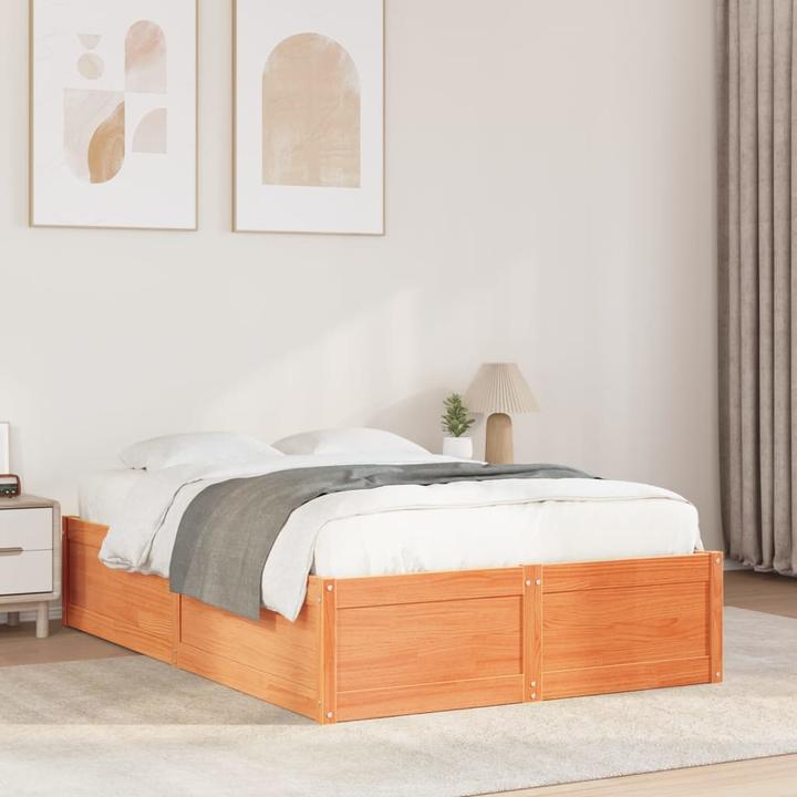 Actual product image vidaXL Bettgestell (135 x 190 cm)
