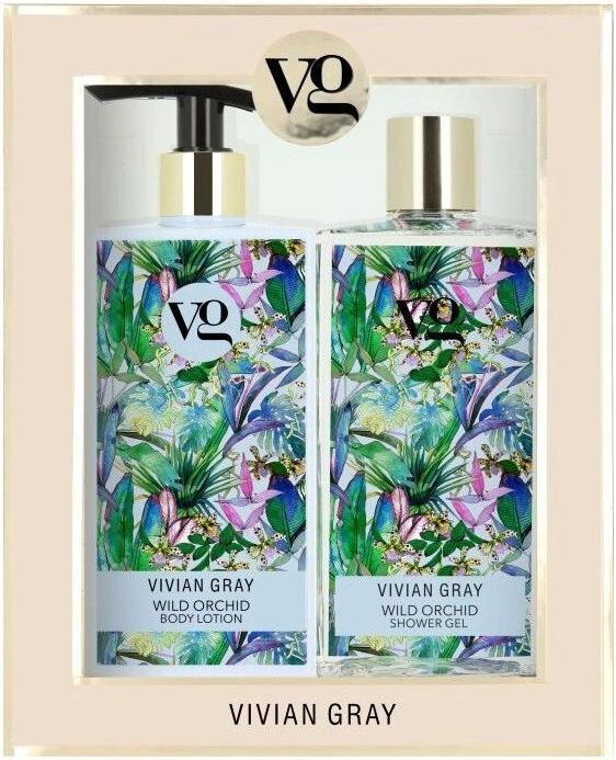 Vivian Gray Wild Orchid Cosmetic Set (Shower Gel & Body Lotion) (Body care set)