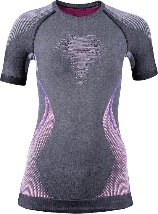 Anthracite melange, Purple, Raspberry