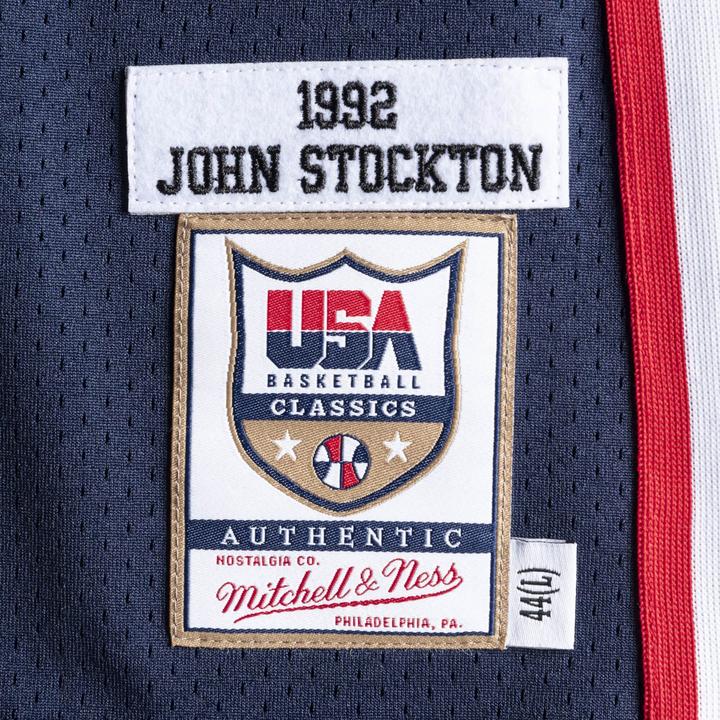 Produktbild Mitchell & Ness schaftstrikots usa nba john stockton (L)