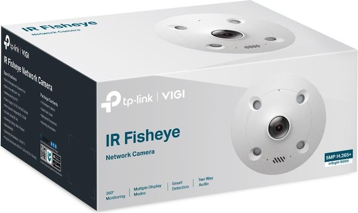 Produktbild TP-Link VIGI 5MP Fisheye Network Camera (2560 x 1920 Pixels)