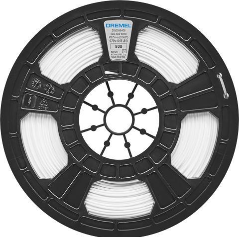 Productafbeelding Dremel ECO ABS 1,75mm WIT 0,75kg 3D FILAMENT (ABS, 1.75 mm, 750 g, Wit)