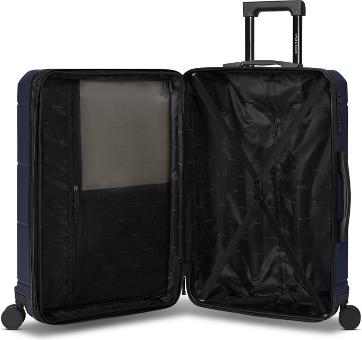 Produktbild Police 4 Rollen Trolley 74 cm mit Dehnfalte (96 l)