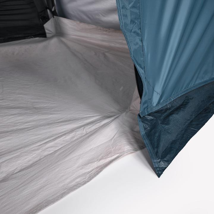 Actual product image Quechua Family tent with poles Fresh & Black - Arpenaz 5.2 for 5 people 2 cabins (Tunnel tent, 16.70 kg, 5 persons)