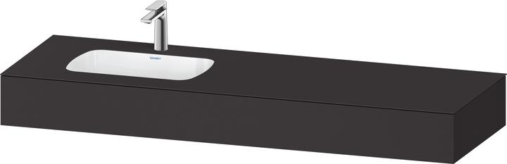 Image du produit Duravit Qatego lavabo encastré avec console, 1600x550x170mm, vasque à gauche (550 mm, 1600 mm)