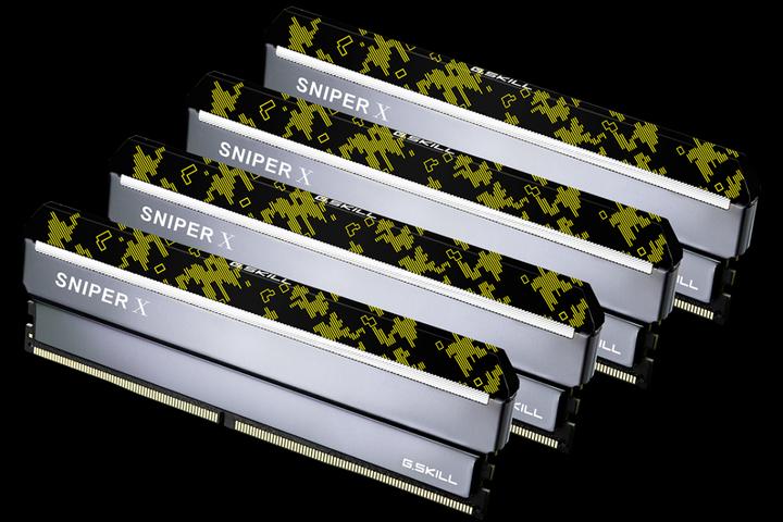 Actual product image G.Skill Sniper X Digital Camo (4 x 8GB, 3200 MHz, DDR4-RAM, DIMM)