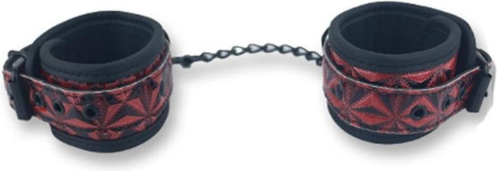Back to Basics Ankle cuffs-370226 Red One size fits all