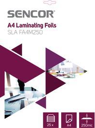 Sencor SLA FA4M250 Film de plastification A4/250mic (25 pièces) (250 µm, A4)