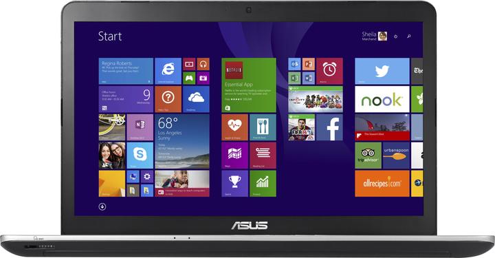 Produktbild ASUS N751jx-T7169t (17.30", Intel Core i7-4750HQ, 16 GB, 256 GB, CH)