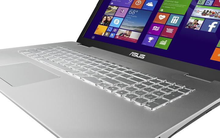 Produktbild ASUS N751jx-T7169t (17.30", Intel Core i7-4750HQ, 16 GB, 256 GB, CH)