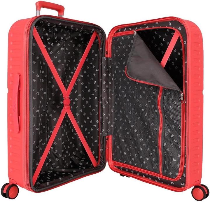 Actual product image Pepe Jeans Cabin and Large Suitcase Set with Wheels and TSA Lock