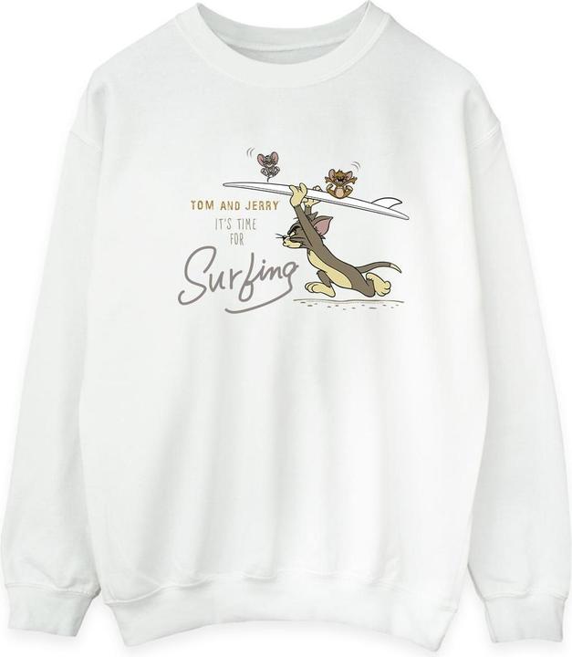 Produktbild Tom & Jerry It's Time For Surfing Sweatshirt (M)