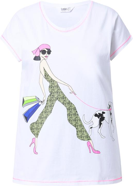 Actual product image Angel of Style T-Shirt, A-Linie, Frauen-Motiv, Neon-Nähten (48)