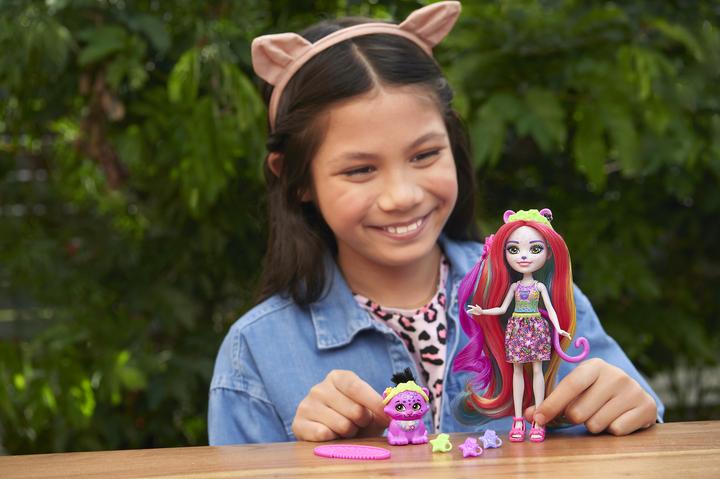 Actual product image Enchantimals Panther Deluxe Doll