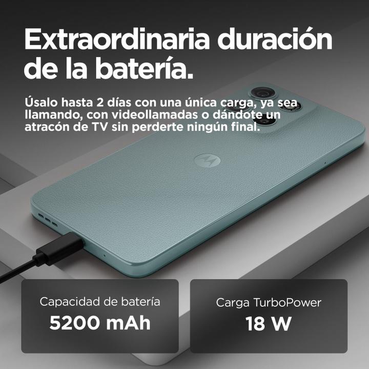 Actual product image Motorola moto g15 (512 GB, Light blue, 6.72", Dual SIM, 4G)