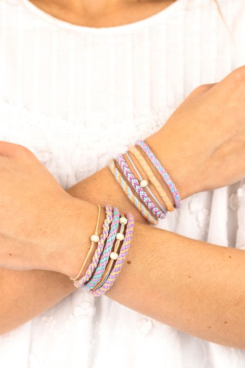 Actual product image Folia Set de bricolage bracelets Kumihimo