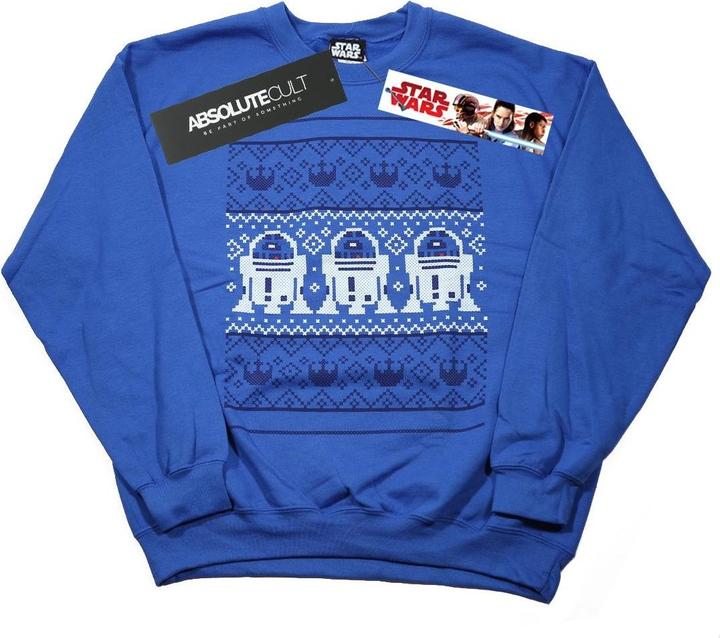 Produktbild Star Wars Christmas R2D2 Fair Isle Sweatshirt (5XL)
