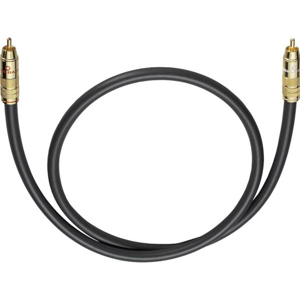Oehlbach NF 214 Sub (1 m, Cinch), Audio Kabel