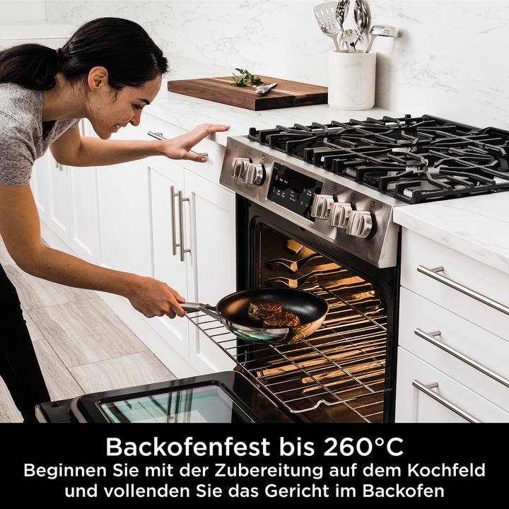 Immagine prodotto Ninja Teglia NIA da 20 cm in acciaio inox (20 cm, Padella per friggere, Acciaio inossidabile)