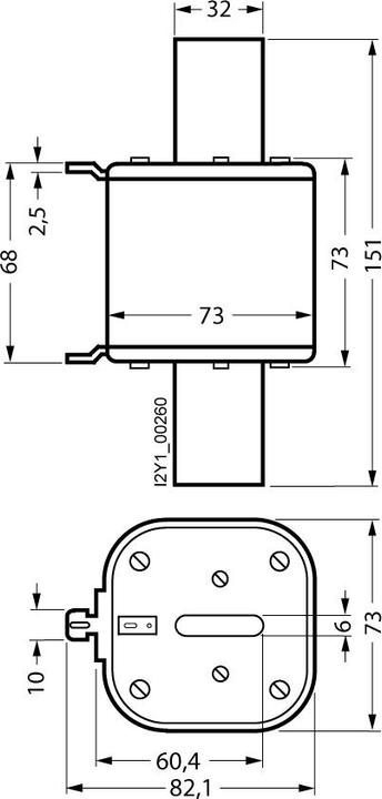 Productafbeelding Siemens SITOR zekering link bladcontacten NH A gR Un AC 69 (670 A)