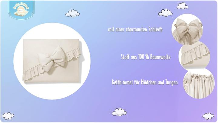 Image du produit Balbina Bettbaldachin mit Rüsche
