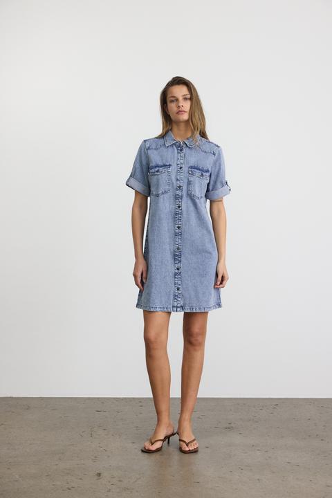 Image du produit Noisy May Kurzarm Jeanskleid (S)