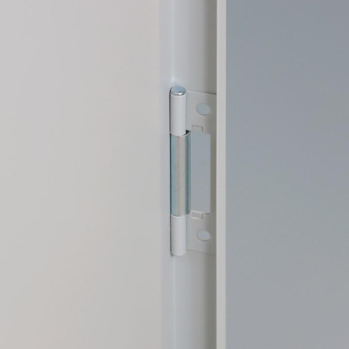 Produktbild ADB Stahlschrank 40750 lichtgrau 92,0 x 50,0 x 195,0 cm, aufgebaut (92 x 50 x 195 cm)
