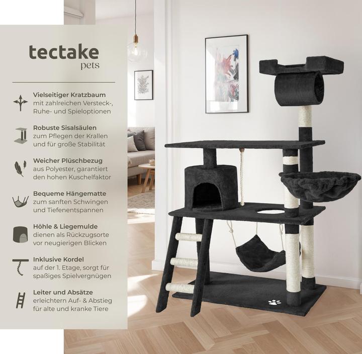 Actual product image tectake Marcel (141 cm, Black)