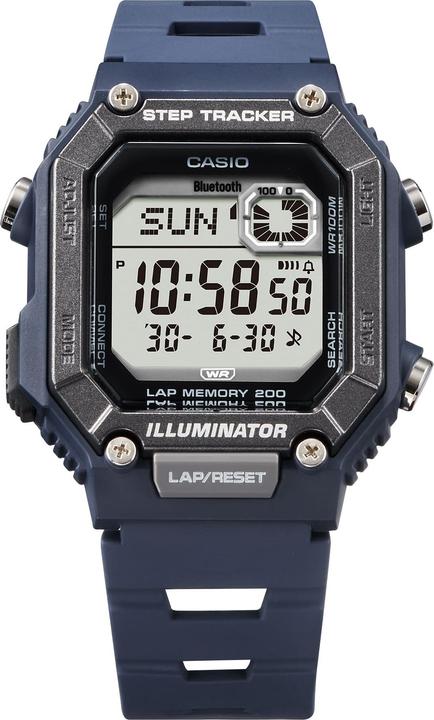 Produktbild Casio WS-B1000-2AVEF (Chronograph, Digitaluhr, Schrittzähler, Analoguhr, 41 mm)