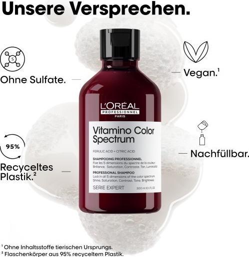 Image du produit L'Oréal Professionnel Vitamino Color Spectrum (300 ml, Shampoing liquide)